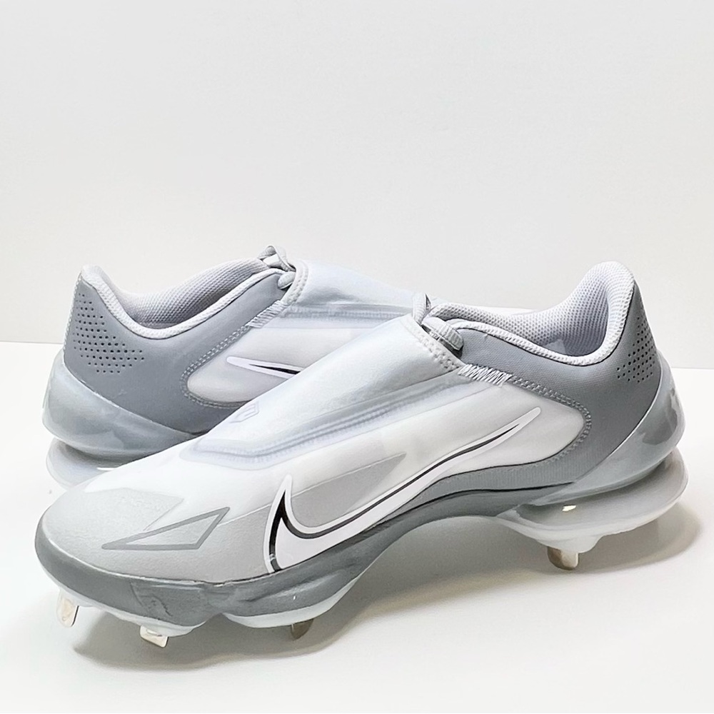 NEW Nike Men's Force Zoom Trout 8 Pro Metal Baseball Cleats in Grey Size 9.5 - Picture 10 of 13